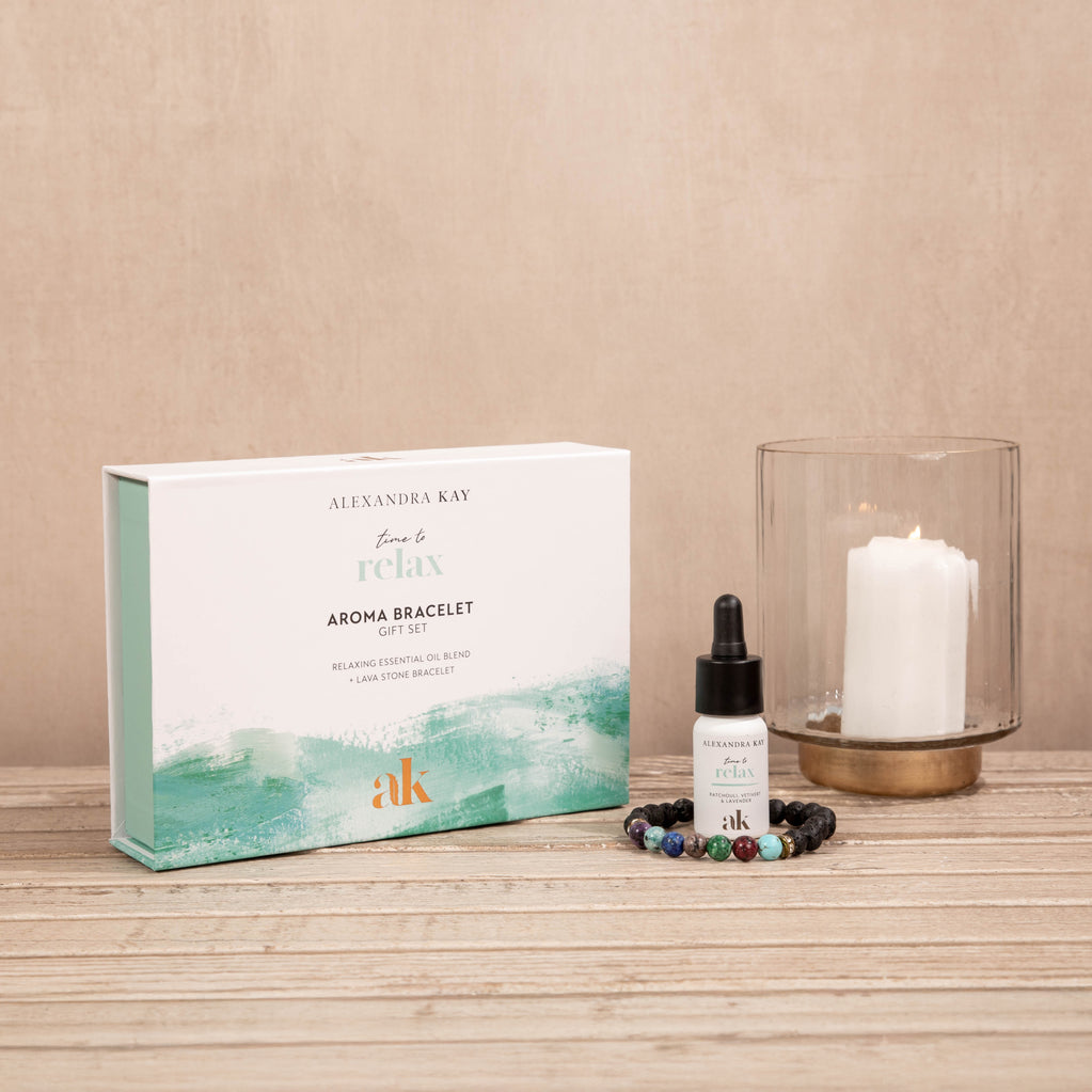 Alexandra Kay Time to Relax Aroma Bracelet Gift Set