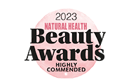 highly commended at natural health beauty awards