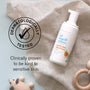 organic children quick clean hand foam dermatologically tested