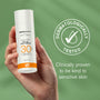 dermatologically tested scent free facial sun cream SPF 30 50ml bottle