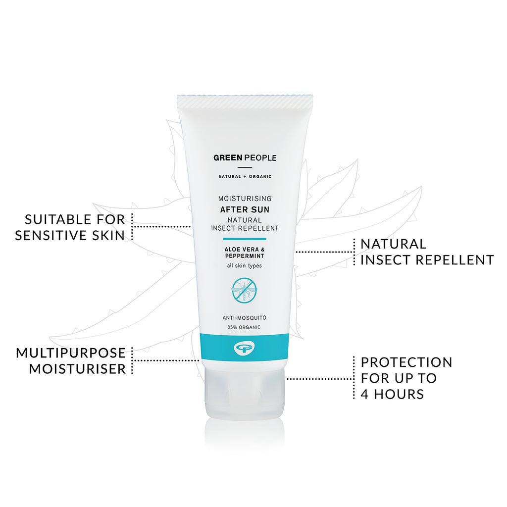 Moisturising After Sun with Natural Insect Repellent Green People UK