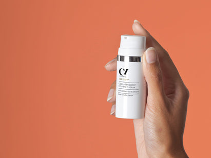 Blog post banner image of Green People's Vitamin C serum