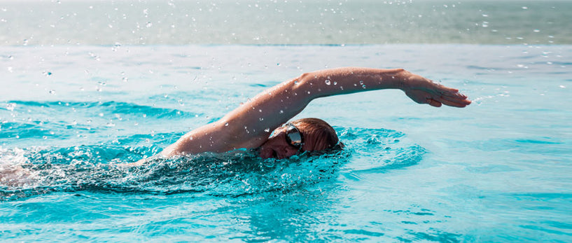 Skin care for swimmers - moisturiser & shower gel after swimming