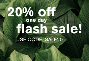 20% off flash sale with code SALE20