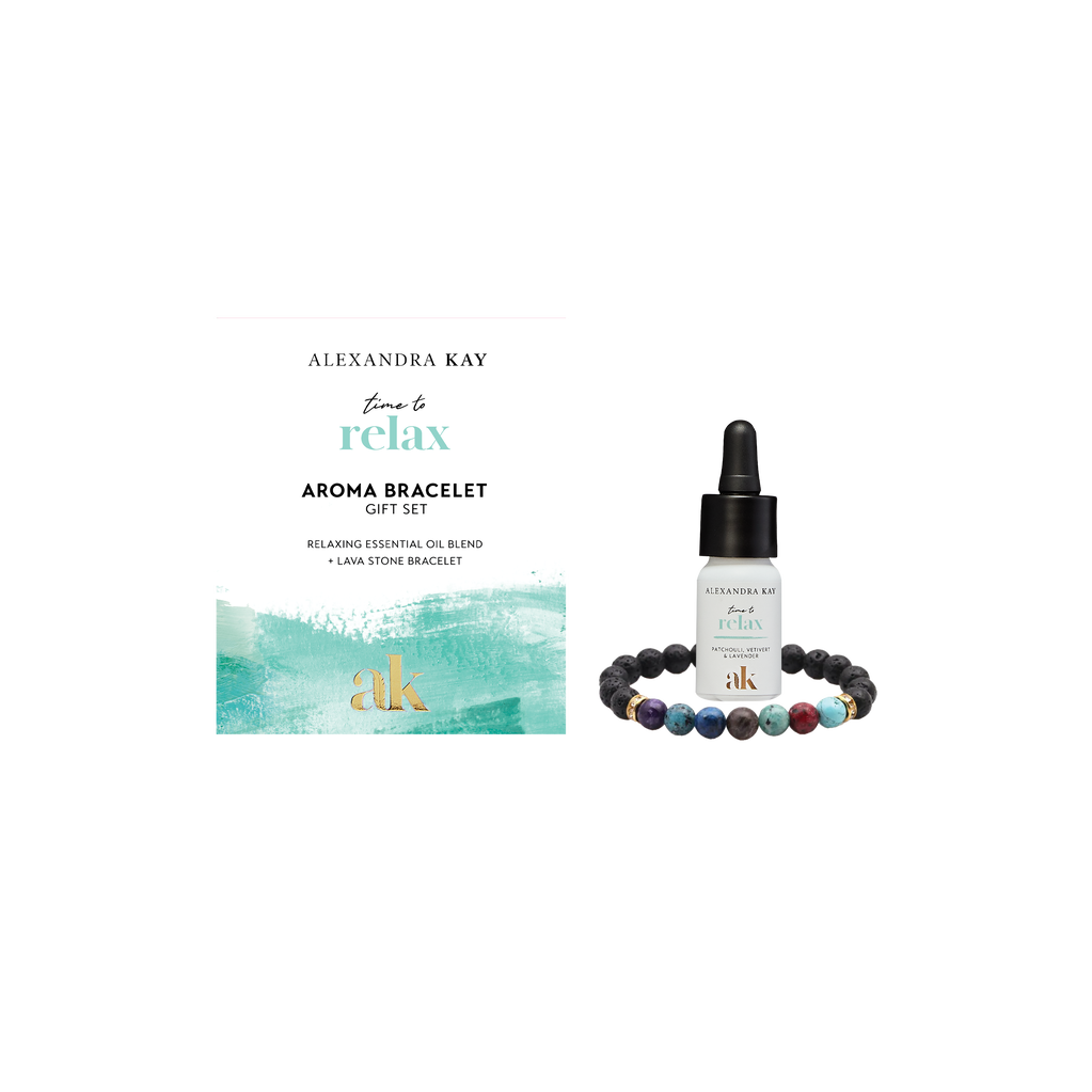 Alexandra Kay Time to Relax Aroma Bracelet Gift Set (Travel)