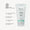 White squeeze tube of Green People Fruit Scrub Exfoliator displayed with organic certification logos and key ingredient callouts.