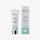 Green People Firming Vitamin C Eye Serum in a white squeeze tube stands next to its matching mint green and white product box. image