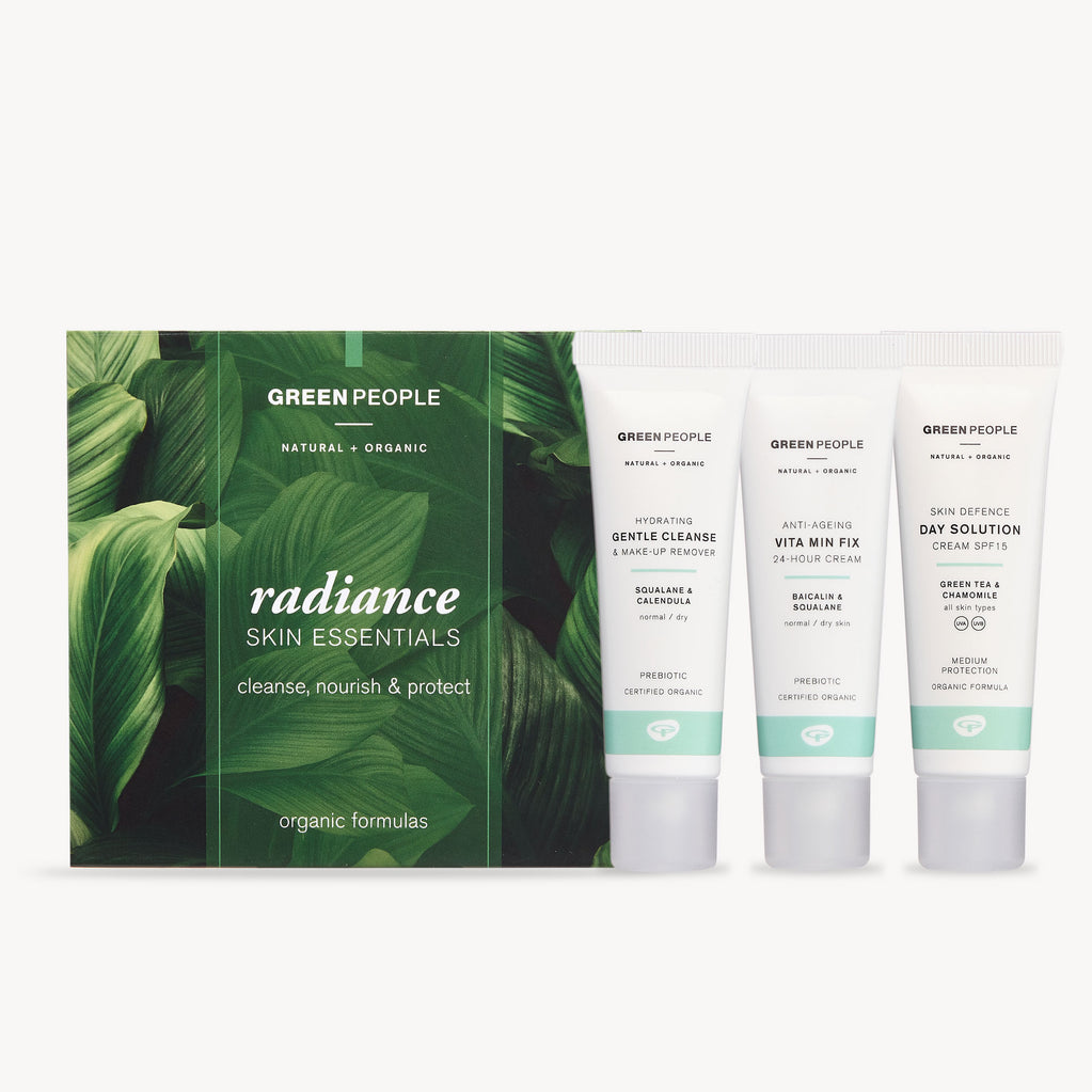Radiance Skin Essentials Set | Natural & Organic – Green People
