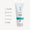 White squeeze tube of Green People Daily Aloe Shampoo & Shower Wash with light teal accents against a plain background with text outlining the benefits of the product