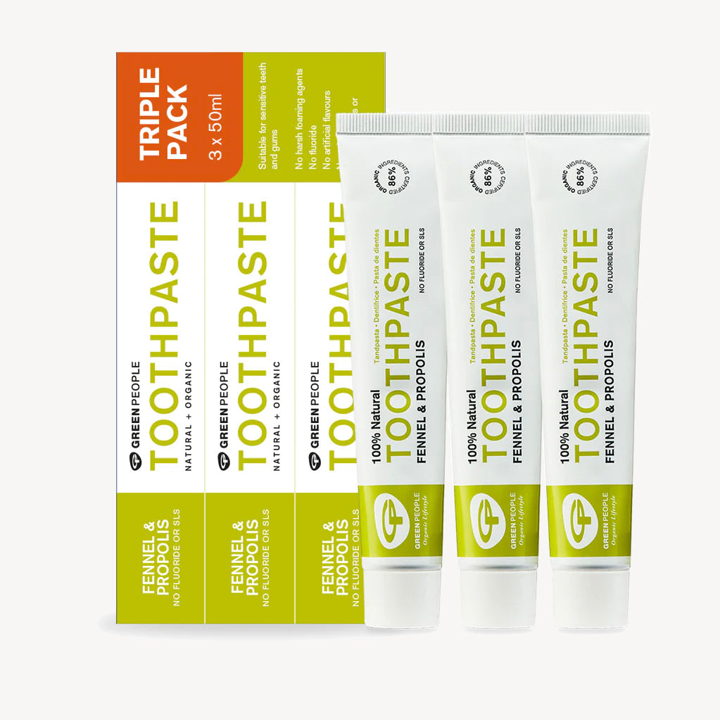 Fennel & Propolis Toothpaste Multipack 3 x 50ml