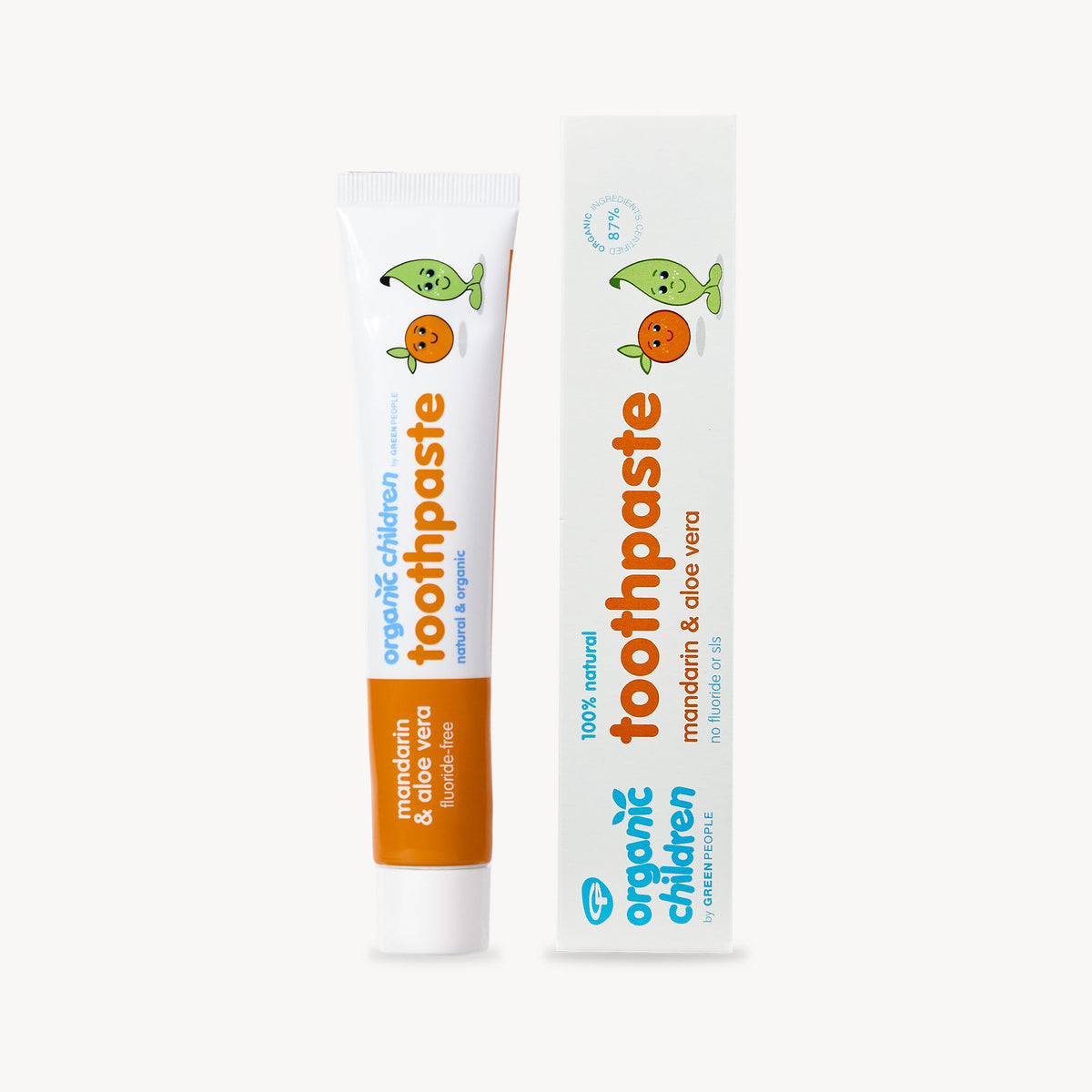 Organic Mandarin & Aloe Vera Toothpaste