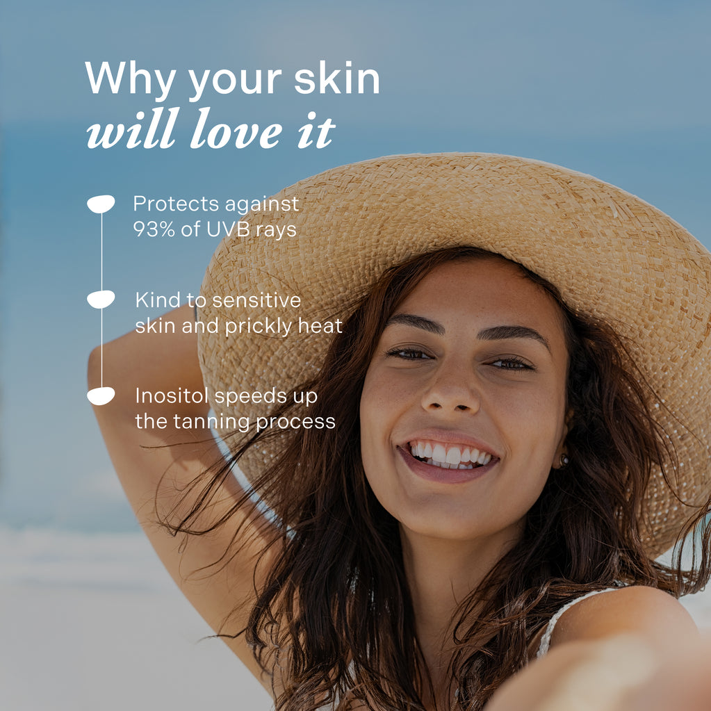 Edelweiss Sun Cream with Tan Accelerator - SPF15 200ml