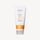 A white tube of Green People Edelweiss Sun Cream with Tan Accelerator SPF15 featuring orange accents on a plain light background. image