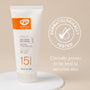 dermatologically tested scent free sun cream SPF 15