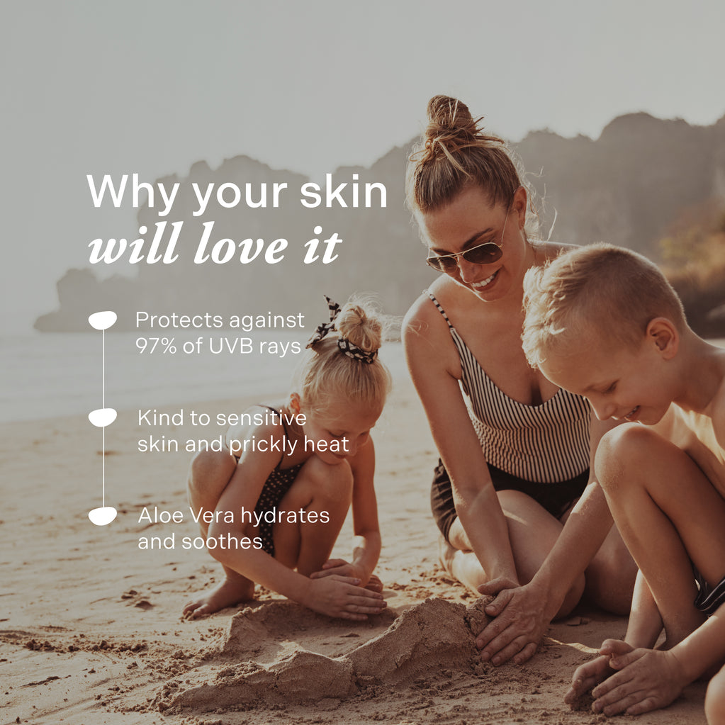 Organic Children Scent Free Sun Cream - SPF30 150ml