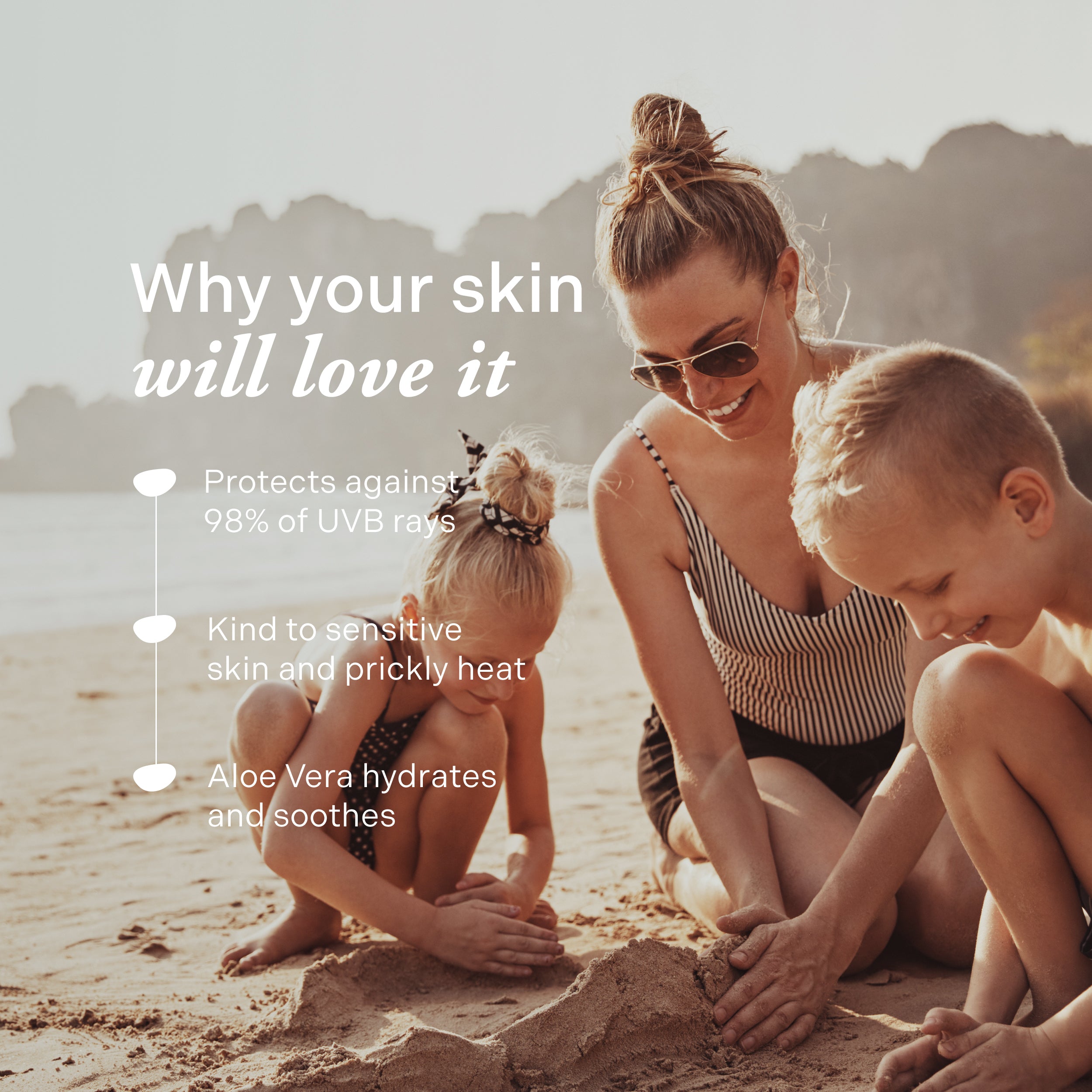 Organic Children Scent Free Sunscreen SPF50+ 150ml | Natural