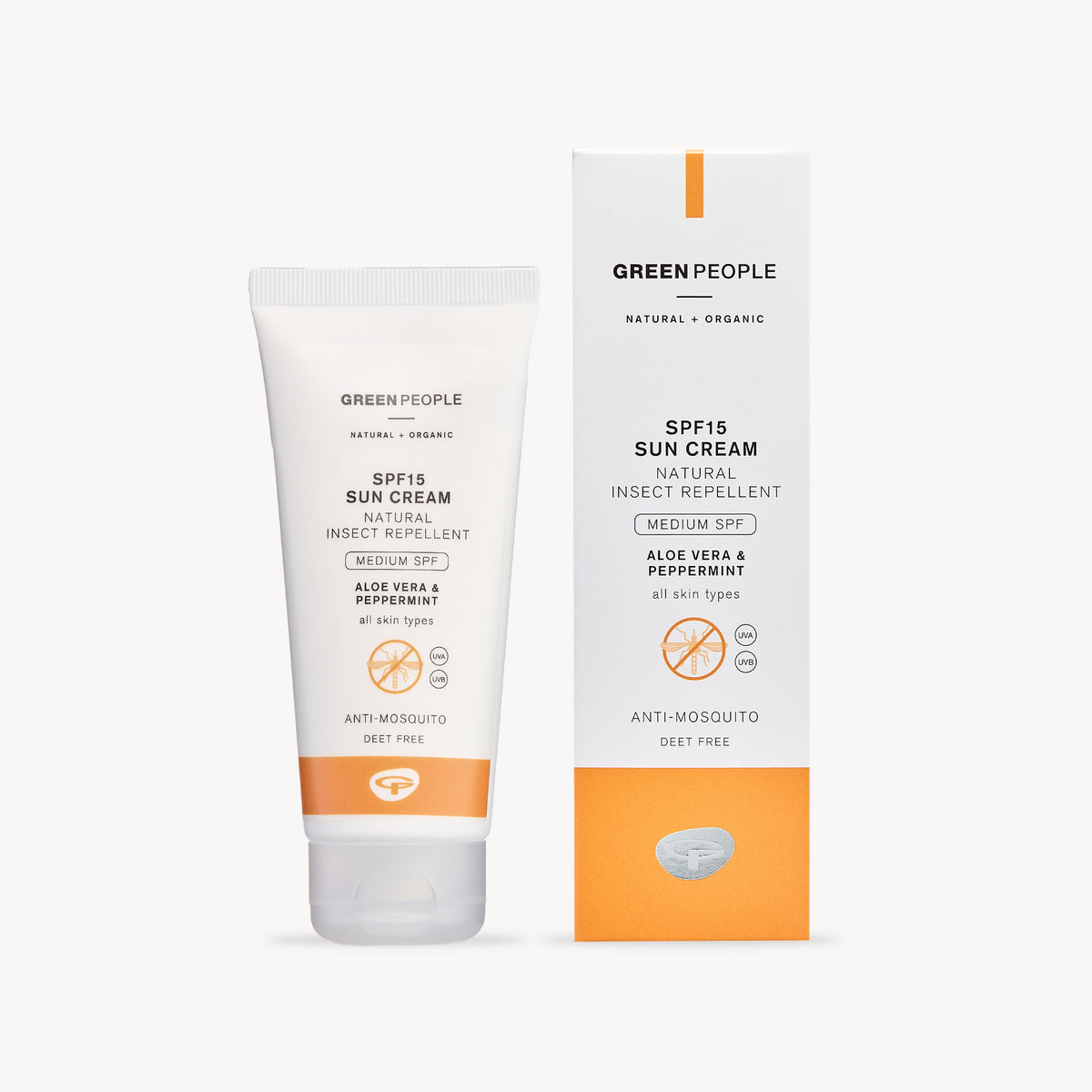 SPF15 Sun Cream Natural Insect Repellent