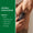 Green People for Men No. 8 Thyme & Prebiotics Deodorant: deodorant being applied to an underarm beside a bullet-point list of product benefits.