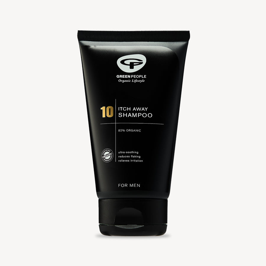 green people for men itch away shampoo 150ml