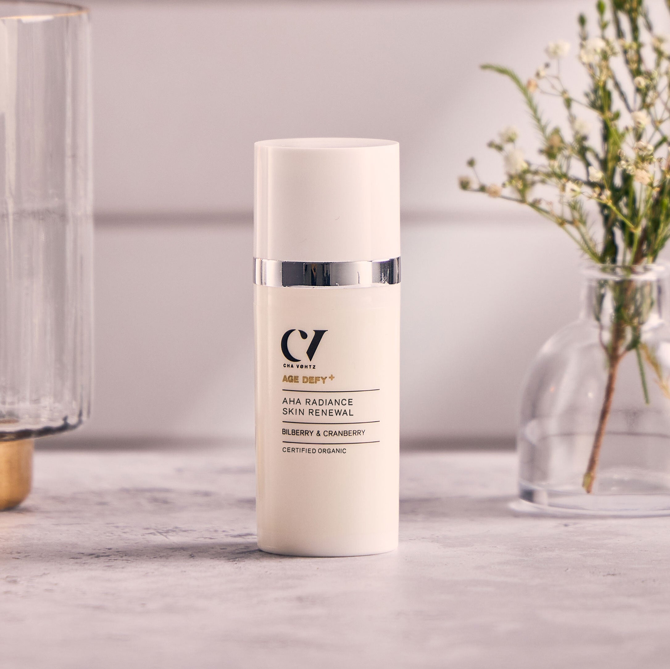 Age Defy+ AHA Radiance Skin Renewal Mask | Natural & Organic