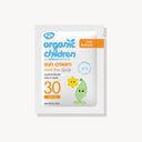 Organic Children SPF30 Sun Cream  - Scent Free Sachet 3ml