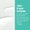 A smooth gel texture swatch of Oy Clear Skin Purifying Serum beside a teal panel highlighting 135+ 5-star customer reviews.