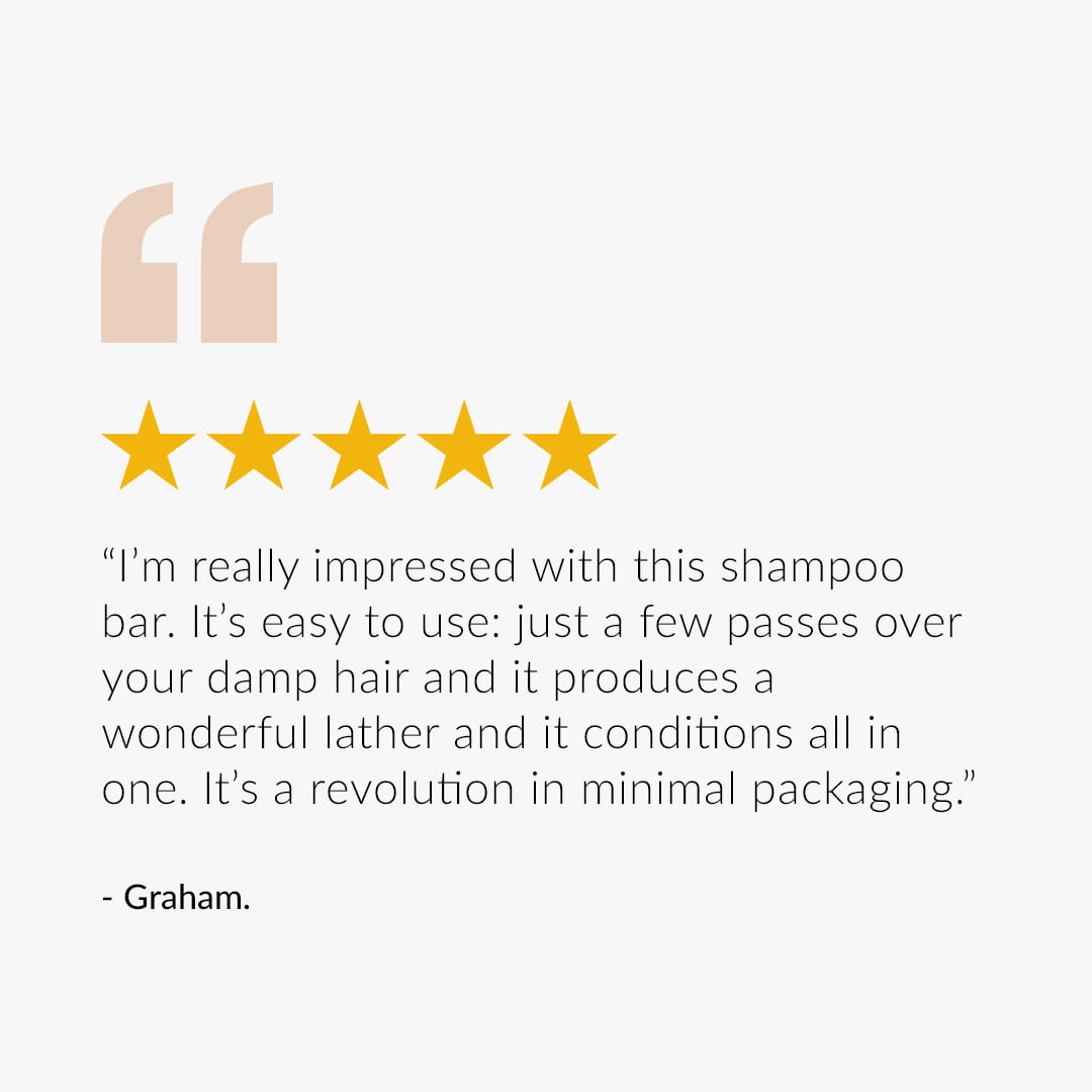 Citrus & Ginger Shampoo Bar Natural & Organic Green People UK