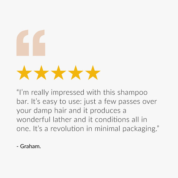 Citrus & Ginger Shampoo Bar 50g