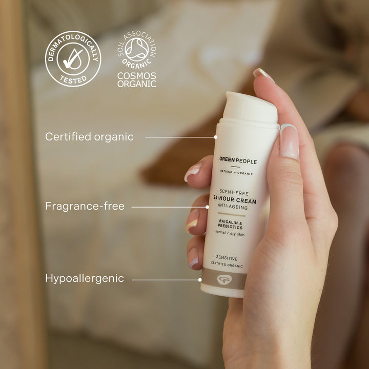 Scent Free 24-Hour Cream | Unscented Moisturiser for Sensitive